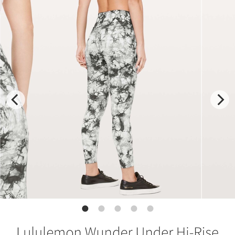 Lululemon Wunder Under High Rise 25” size 8